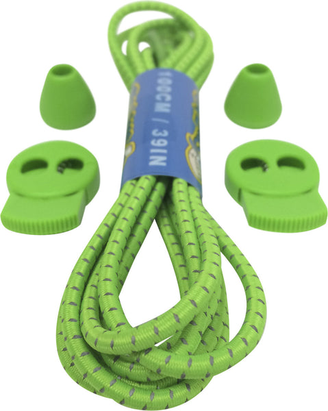 Neon Green Lock Laces
