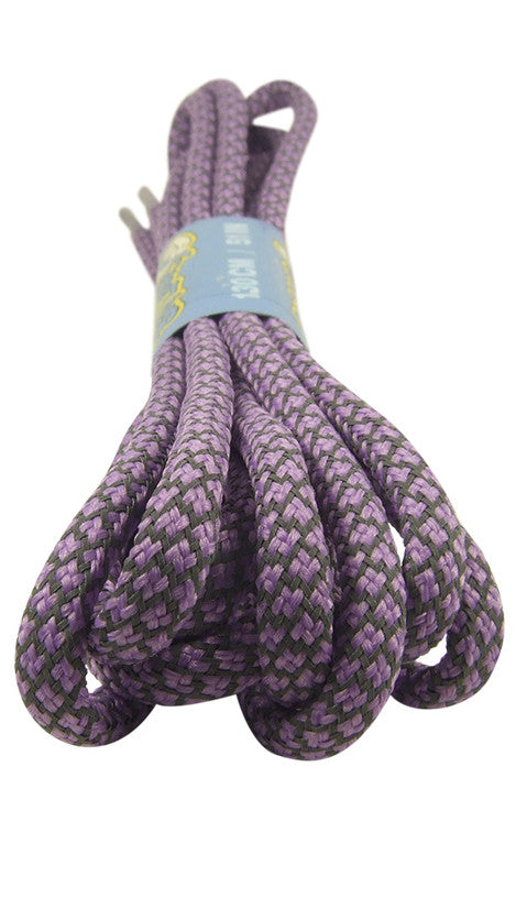Rope Style Round Lilac Laces