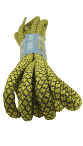 Rope Style Round Yellow Laces