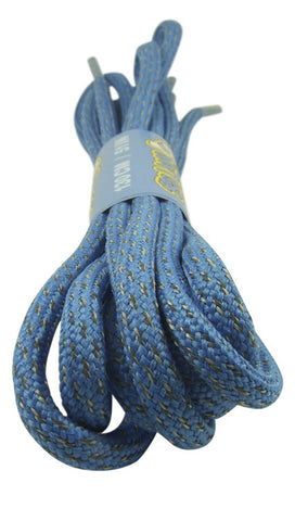 Rope Style Round Blue Laces