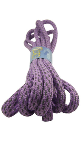 Rope Style Round Lilac Laces
