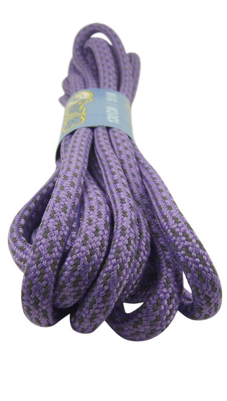 Rope Style Round Lavender Laces
