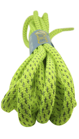 Rope Style Round Neon Yellow Laces