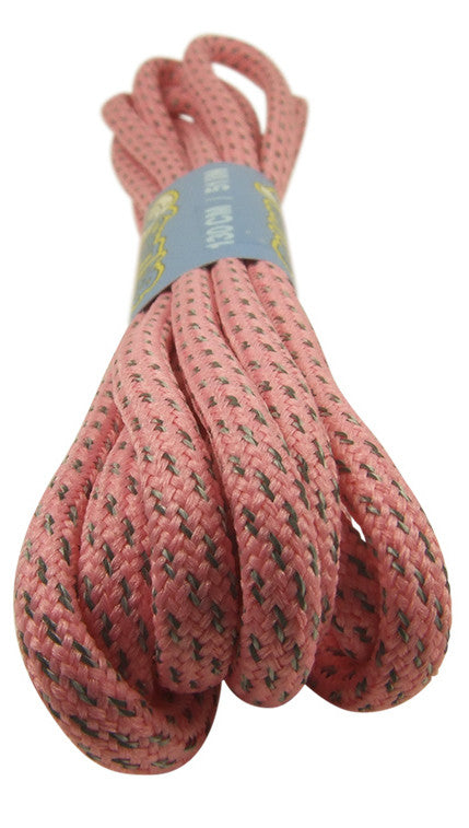 Rope Style Round Pink Laces
