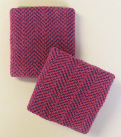 Urban Hot Pink and Purple Mini Check Wristbands