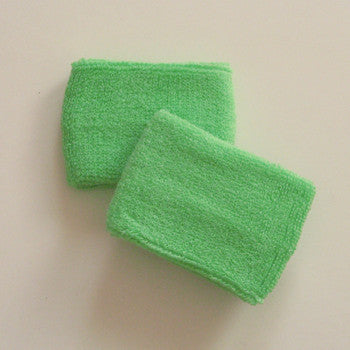 Small Pale Green Sports Quality Wristbands