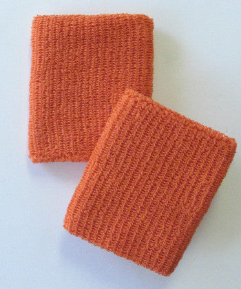 Large Orange Wristbands